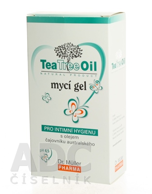 Dr. Müller Tea Tree oil gel pre intímnu hygienu 200 ml Dr. Müller Tea Tree oil gel pre intímnu hygienu 200 ml