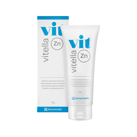 Vitella Zn vitamínová masť so zinkom 75 g Vitella Zn vitamínová masť so zinkom 75 g