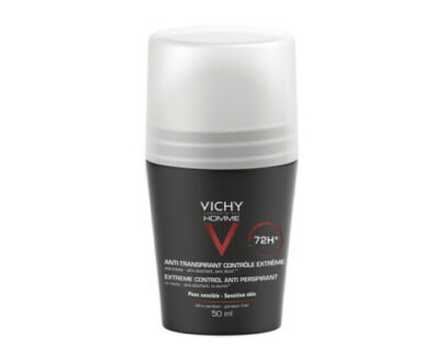 VICHY Homme dezodorant pre extrémnu kontrolu roll on 50 ml