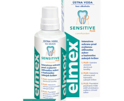 ELMEX Sensitive plus ústna voda 400 ml