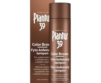 PLANTUR 39 Color brown fyto-kofeínový šampón 250 ml
