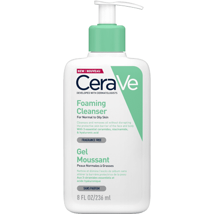 CERAVE Čistiaci penivý gél na normálnu až mastnú pleť 236 ml CERAVE Čistiaci penivý gél na normálnu až mastnú pleť 236 ml