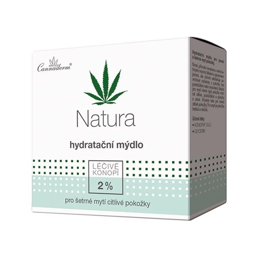 CANNADERM Natura hydratačné mydlo 100 g CANNADERM Natura hydratačné mydlo 100 g