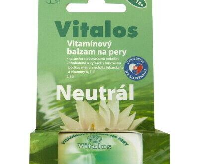 VITALOS Balzam na pery neutral SPF15 1 kus
