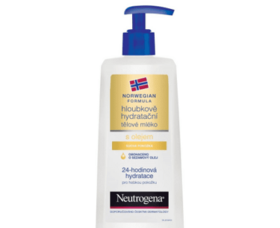 NEUTROGENA Hĺbkovo hydratačné telové mlieko s olejom 400 ml
