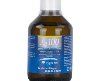 PHARMA ACTIV Koloidne striebro Ag100 hustota 25ppm 300 ml