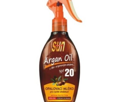 SUN ARGAN OIL Opaľovacie mlieko SPF20 200 ml