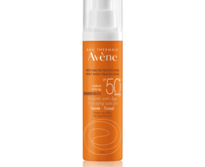 AVENE Slnečný tónovací anti-age SPF 50+ pre citlivú pleť 50 ml