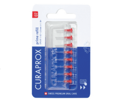 CURAPROX CPS 07 prime refill červená 8 kusov