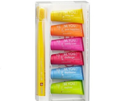 CURAPROX BE YOU 6-pack zubná pasta 6x10 ml + zubná kefka CS 5460