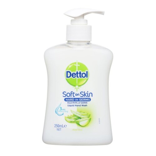 DETTOL Tekuté mydlo Aloe vera a vitamín E 250 ml DETTOL Tekuté mydlo Aloe vera a vitamín E 250 ml