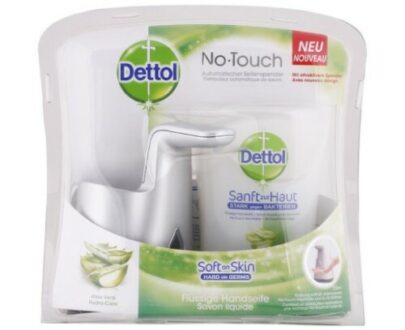 DETTOL Bezdotykový dávkovač mydla Aloe vera a vitamín E 250 ml