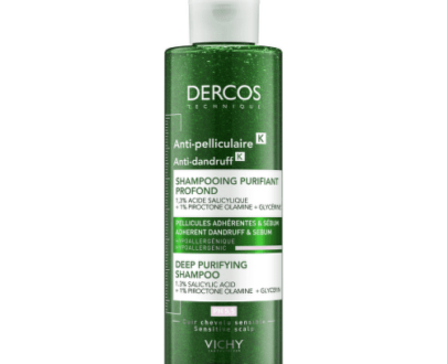 VICHY Dercos šampón proti lupinám na mastné vlasy a peelingovým efektom 250 ml
