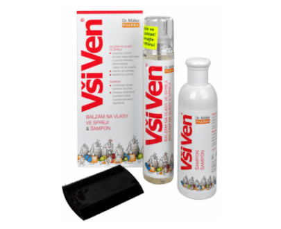 DR. MÜLLER VšiVen sada 150 ml šampón + 150 ml balzam + hrebeň