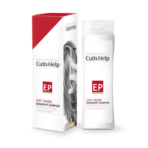 CUTISHELP Lupiny-ekzém konopný šampón 200 ml CUTISHELP Lupiny-ekzém konopný šampón 200 ml