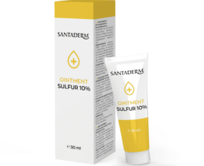 SANTADERM Ointment sulfur 10% masť so sírou 30 ml