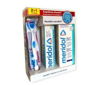 MERIDOL Systém na zapálené a krvácajúce ďasná 1 set