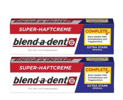 BLEND-A-DENT Extra stark original 2 x 47 g