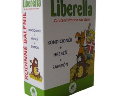 NATURA HOUSE Liberella rodinné balenie (kondicionér + hrebeň + šampón) 125 ml + 250 ml