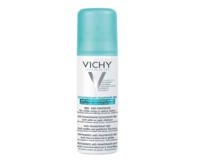 VICHY Deodorant antiperspirant 48 h bez škvŕn 125 ml