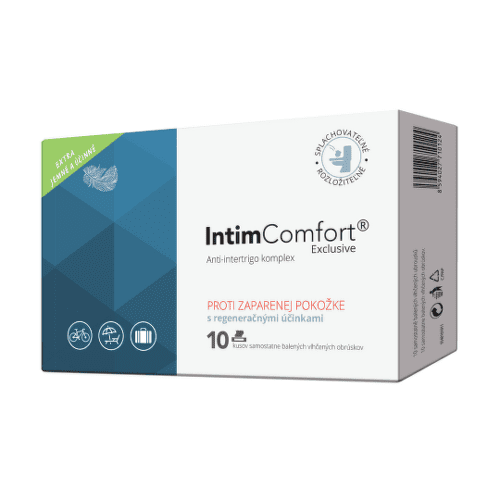 INTIMComfort vlhčené obrúsky 10 kusov INTIMComfort vlhčené obrúsky 10 kusov
