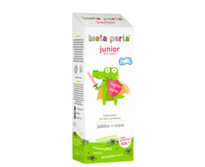 BIELA PERLA Junior zubná pasta (6-12 rokov) 50 ml
