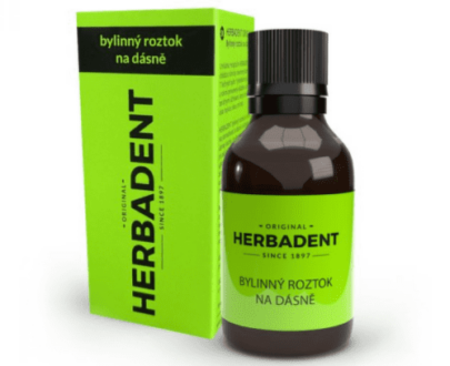 HERBADENT Bylinný roztok na ďasná 25 ml