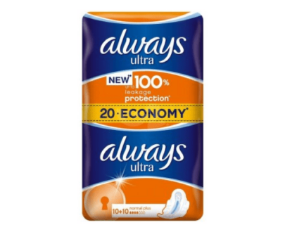 ALWAYS Ultra normal plus-dvojbalenie 20 ks