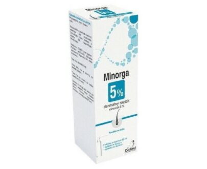 MINORGA 5 % dermálny roztok 3 x 60 ml