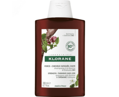 KLORANE Šampón s chinínom a BIO plesnivcom alpínskym 200 ml