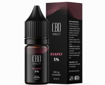 CBD Vincit kvapky 5% 10 ml