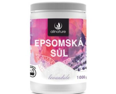 ALLNATURE Epsomská soľ levanduľa 1000 g