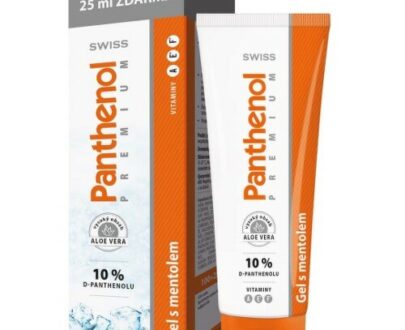 SWISS Panthenol premium gél s mentolom 100 + 25 ml ZADARMO