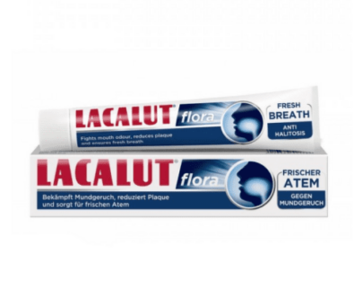 LACALUT Flora zubná pasta fresh svieži dych 75 ml