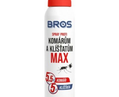BROS Sprej proti komárom a kliešťom MAX 90 ml