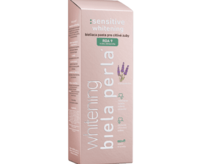 BIELA PERLA Sensitive whitening zubná pasta s levanduľou 75 ml
