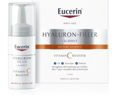 EUCERIN Hyaluron-filler vitamín C booster 3 x 8 ml