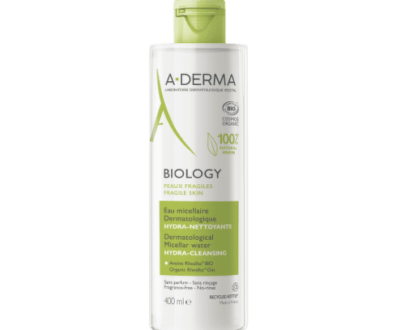 A-DERMA Biology micelárna voda hydratačná 400 ml