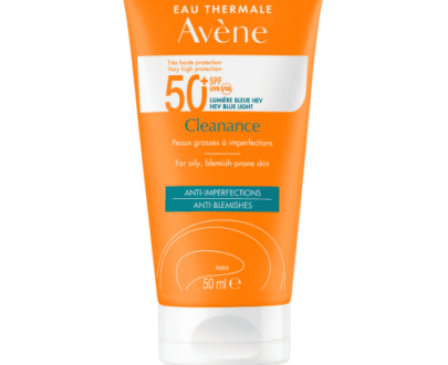 AVENE Cleanance slnečná ochrana SPF 50+ pre citlivú pleť 50 ml