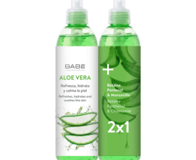 BABÉ Telo duopack aloe vera gél 100% 2 x 300 ml