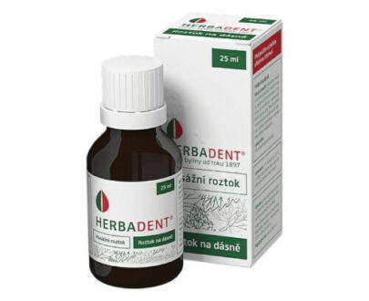 HERBADENT Gingiválny roztok z bylín 25 ml