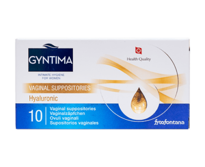 FYTOFONTANA Gyntima hyaluronic vaginálne čapíky 10 ks