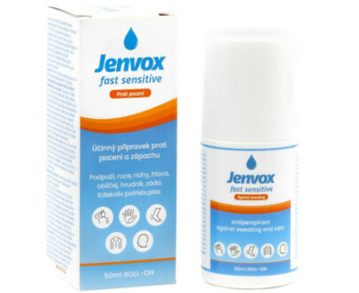 JENVOX Fast sensitive Proti poteniu roll-on antiperspirant 50 ml