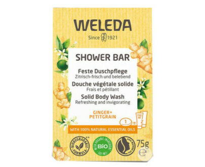 WELEDA Shower bar bylinkové mydlo zázvor + petitgrain 75 g