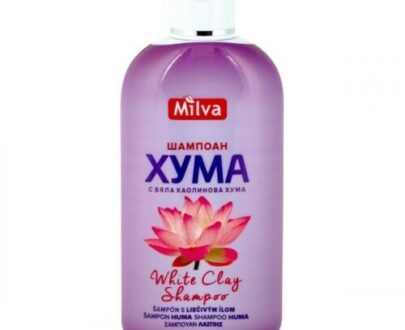 MILVA Šampón huma white clay 200 ml