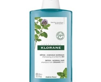 KLORANE Shampooing detox menthe bio detoxikačný šampón s výťažkom z bio mäty 400 ml