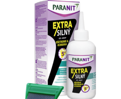 PARANIT Extra silný šampón 100 ml + hrebeň set