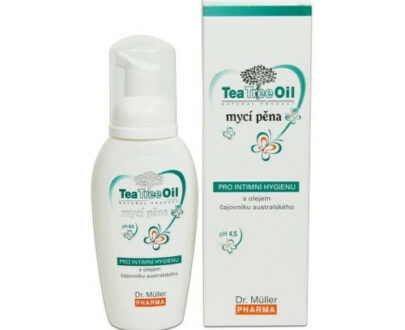 DR.MULLER Tea tree oil umývacia pena na intímnu hygienu 150 ml