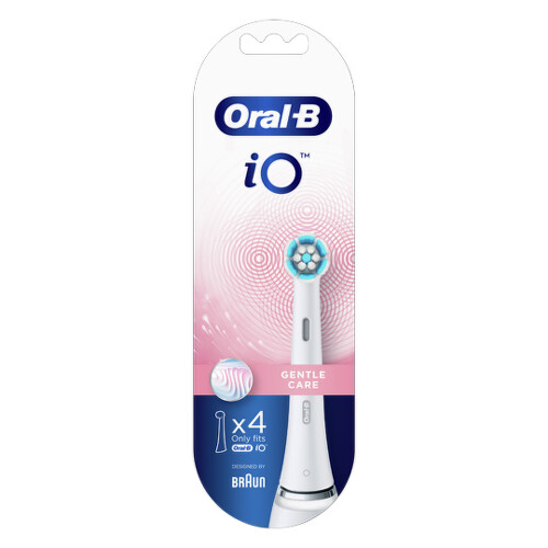 ORAL-B iO gentle care white čistiace náhradné hlavice 4 ks ORAL-B iO gentle care white čistiace náhradné hlavice 4 ks