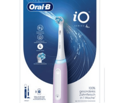 ORAL-B iO series 4 lavender elektrická zubná kefka + držiak + puzdro set